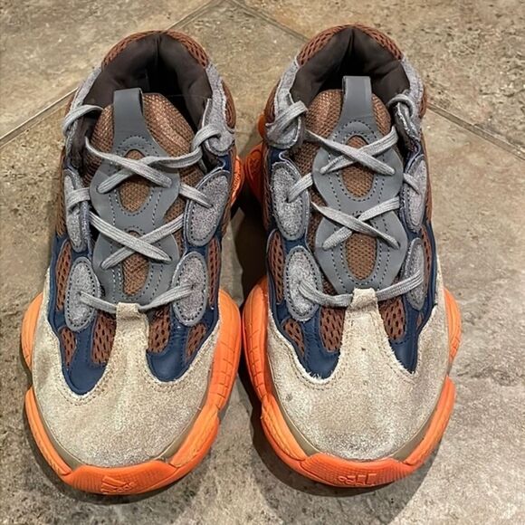 Yeezy 500 Enflame Sneaker by Adidas Mens Size 8.5 GZ5541 2021 - Picture 3 of 13